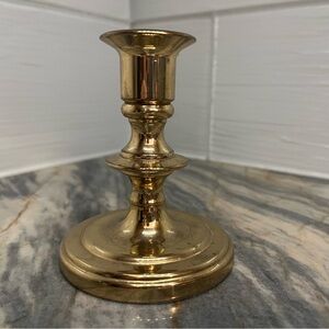 Vintage Baldwin Brass Candleholder. Forged in America.